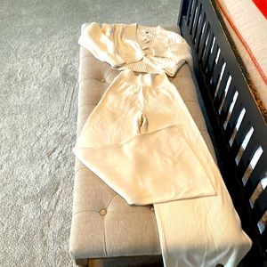 Free People effortless sweater set, brand new